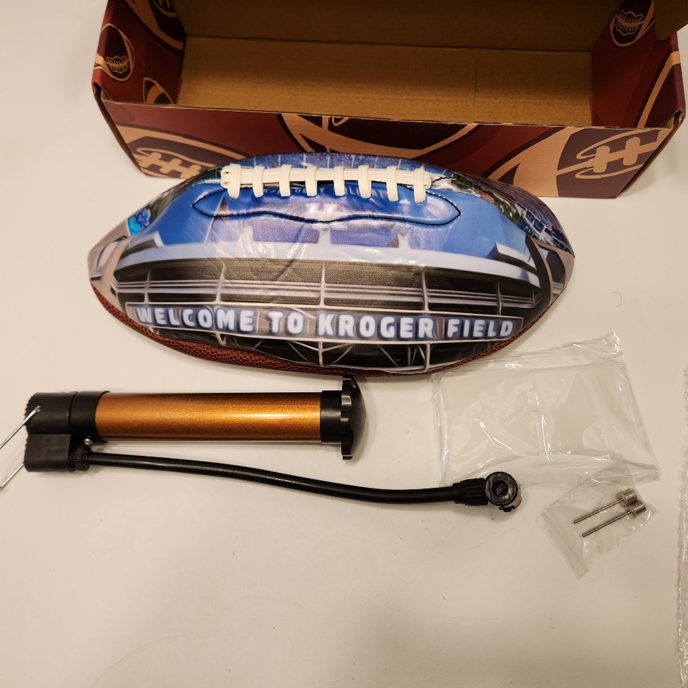 Fanatics Footballs KROGER Field Digital Painting Football EG7 11.75" Length